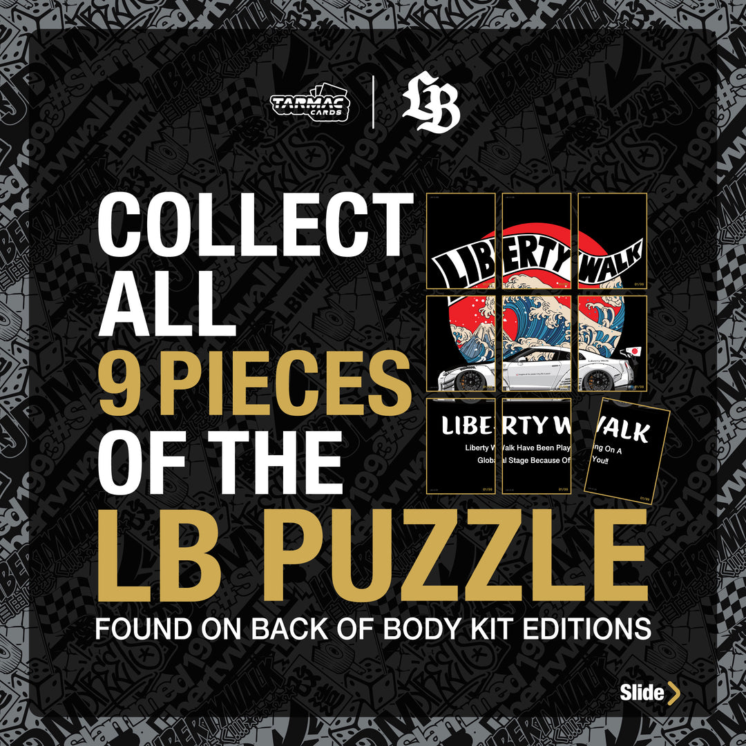 [Preorder] Tarmac Works 1:64 LIBERTY WALK COLLECTIBLE TRADING CARDS VOL.01