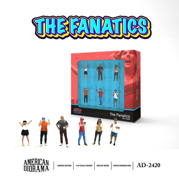 American Diorama 1:64 The Fanatics AD-2420