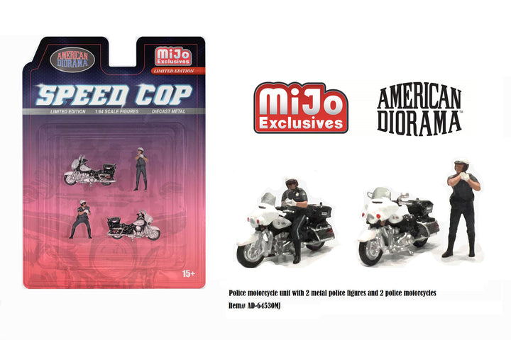 American Diorama 1:64 Figure - Speed Cop AD-64530MJ