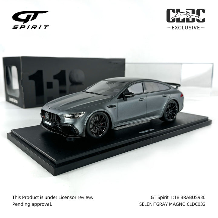 [Preorder] GT Spirit 1:18 BRABUS 930 SELENITGRAY MAGNO CLDC032