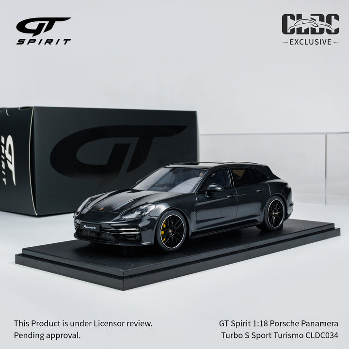 GT Spirit 1:18 PANAMERA TURBO S SPORT TURISMO VOLCANO GREY METALLIC CLDC034