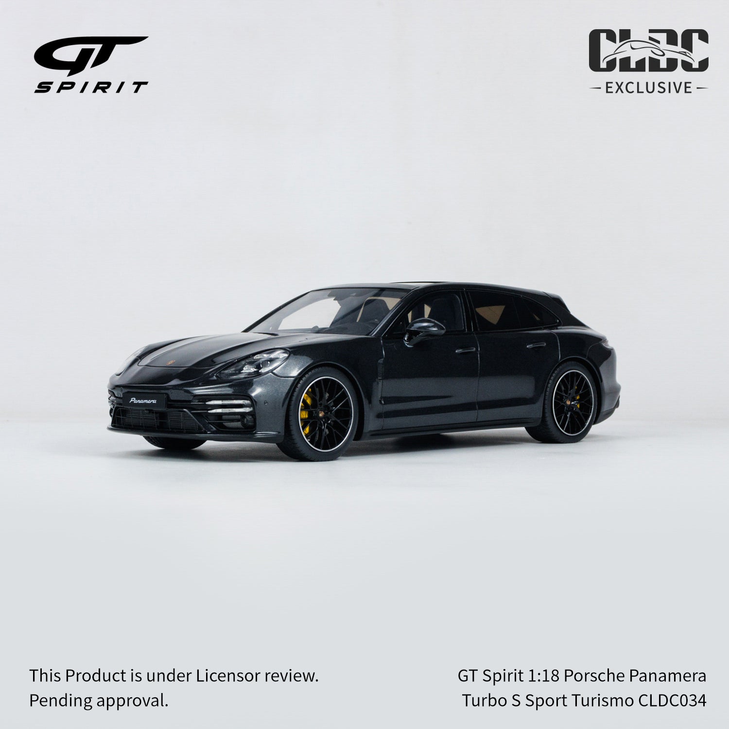 GT Spirit 1:18 PANAMERA TURBO S SPORT TURISMO VOLCANO GREY