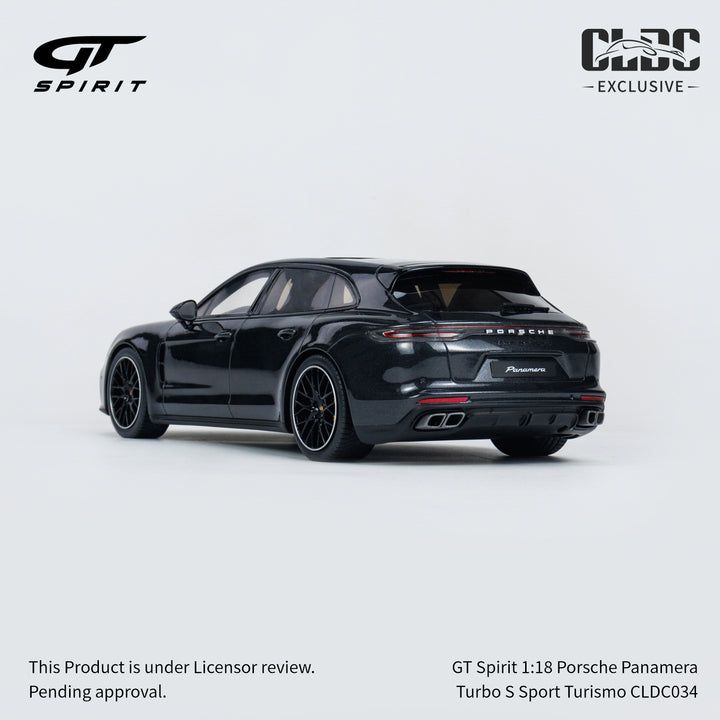 [Preorder] GT Spirit 1:18 PANAMERA TURBO S SPORT TURISMO VOLCANO GREY METALLIC