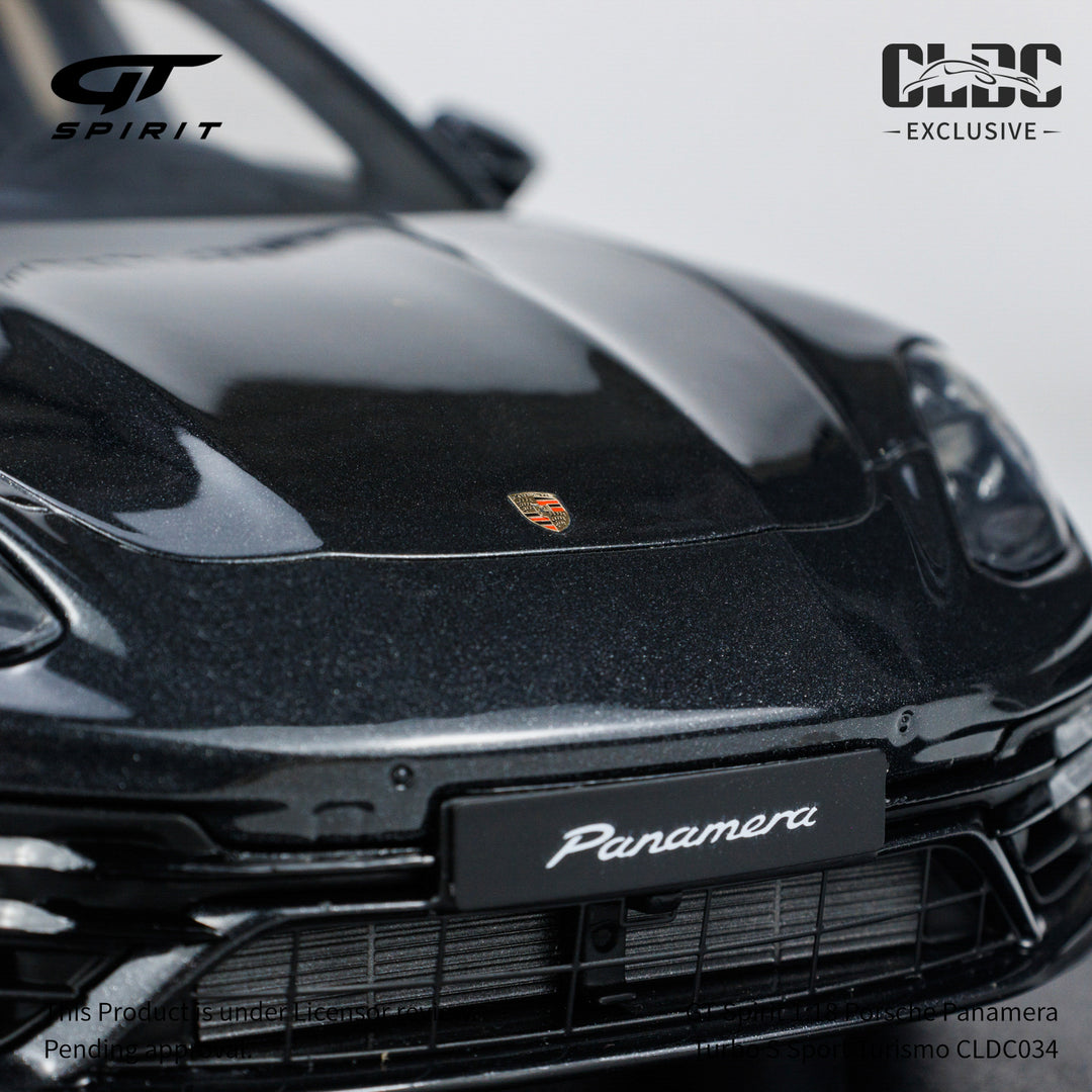 [Preorder] GT Spirit 1:18 PANAMERA TURBO S SPORT TURISMO VOLCANO GREY METALLIC