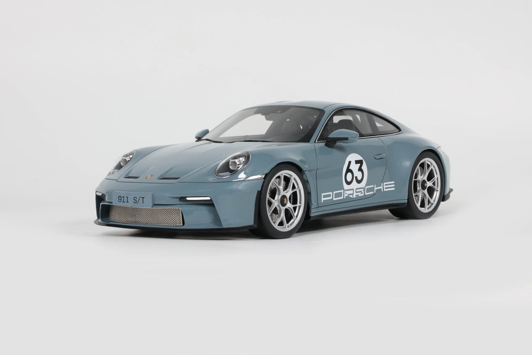 GT Spirit 1:18 PORSCHE 911 S/T SHORE BLUE METALLIC 2024 GT491