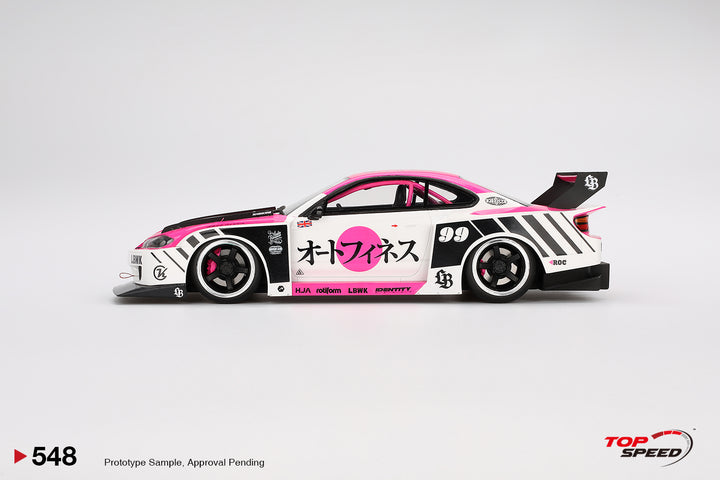 [Preorder] Topspeed 1:18 Nissan SILVIA (S15) LB-Super Silhouette Auto Finesse SEMA 2023