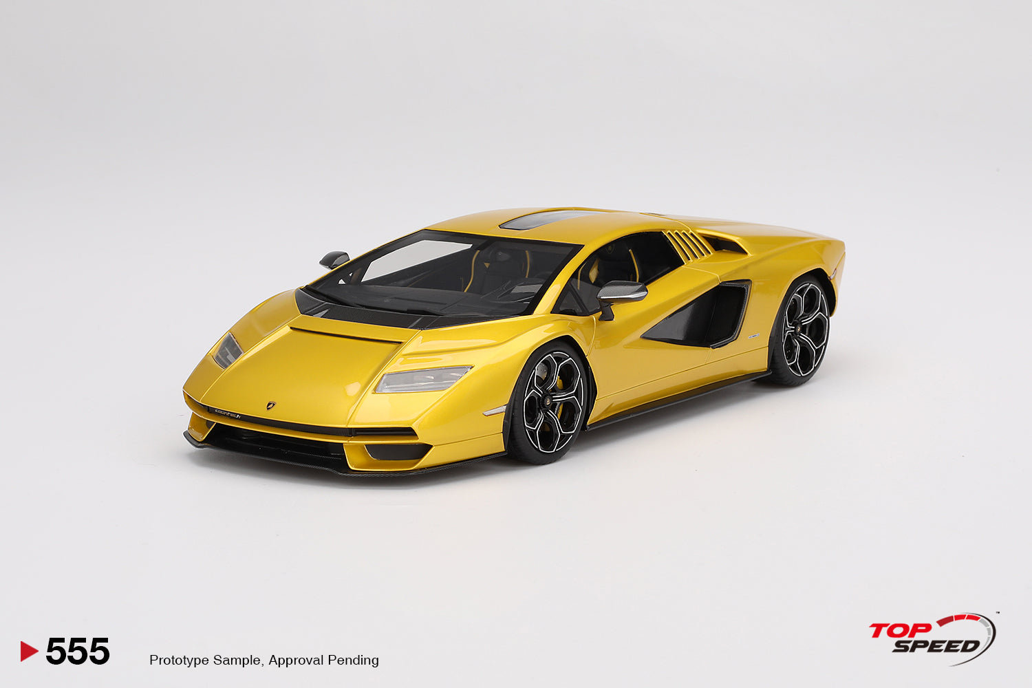 Preorder] Topspeed 1:18 Lamborghini Countach LPI 800-4 New Giallo