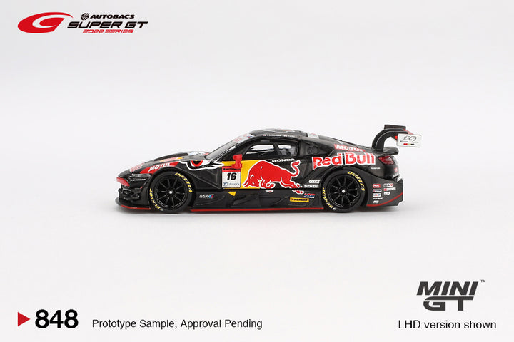 [Preorder] Mini GT 1:64 Honda NSX-GT "Type S" GT500 #16 "Red Bull MOTUL MUGEN NSX-GT" TEAM Red Bull MUGEN 2022 SUPER GT SERIES MGT00848-BL