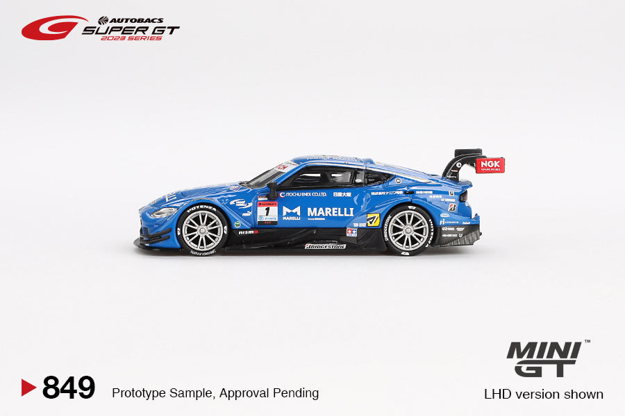 [Preorder] MINI GT 1:64 Nissan Z GT500 #1 "MARELLI IMPUL Z" TEAM IMPUL 2023 SUPER GT SERIES