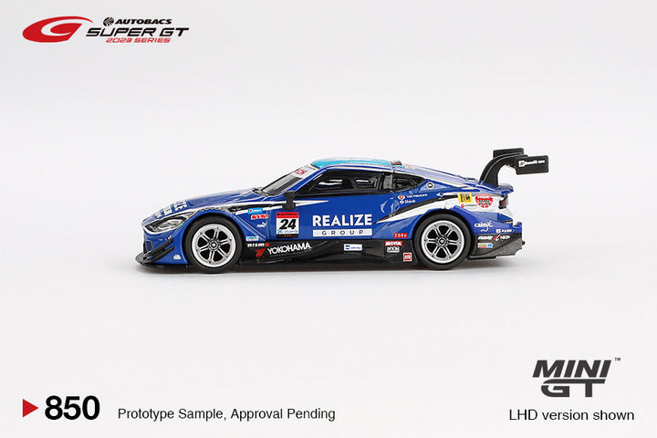 [Preorder] MINI GT 1:64 Nissan Z GT500 #24 "REALIZE CORPORTATION ADVAN Z" KONDO RACING 2023 SUPER GT SERIES