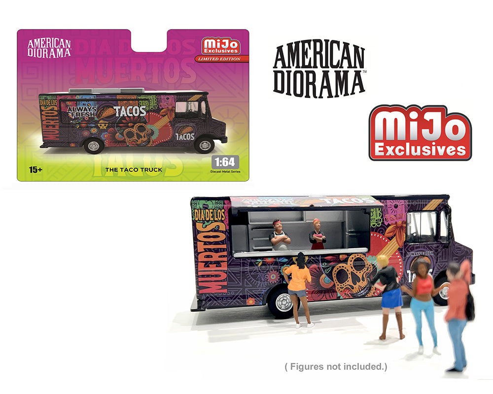 American Diorama 1:64 Food Truck - DOTD AD-70100MJ&nbsp;