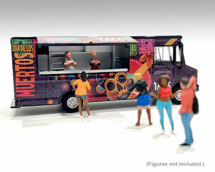 [Preorder] American Diorama 1:64 Food Truck - DOTD AD-70100MJ