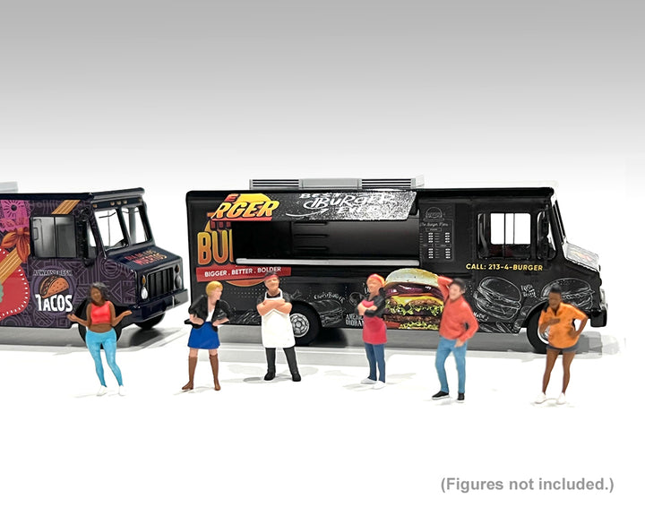 [Preorder] American Diorama 1:64 Food Truck - The Burger Truck AD-70101MJ