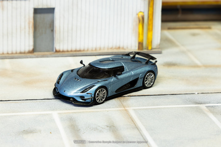 [Preorder] Tarmac Works 1:64 Koenigsegg Regera Light Blue Metallic T64G-TL017-LB