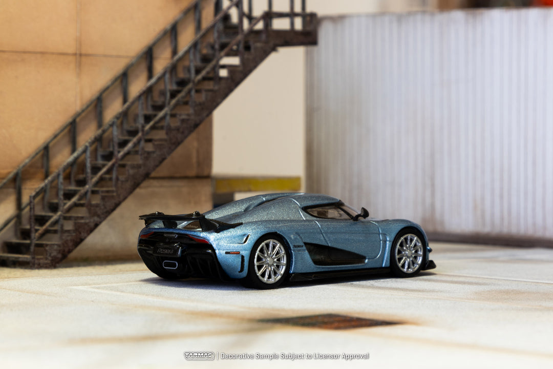 [Preorder] Tarmac Works 1:64 Koenigsegg Regera Light Blue Metallic T64G-TL017-LB