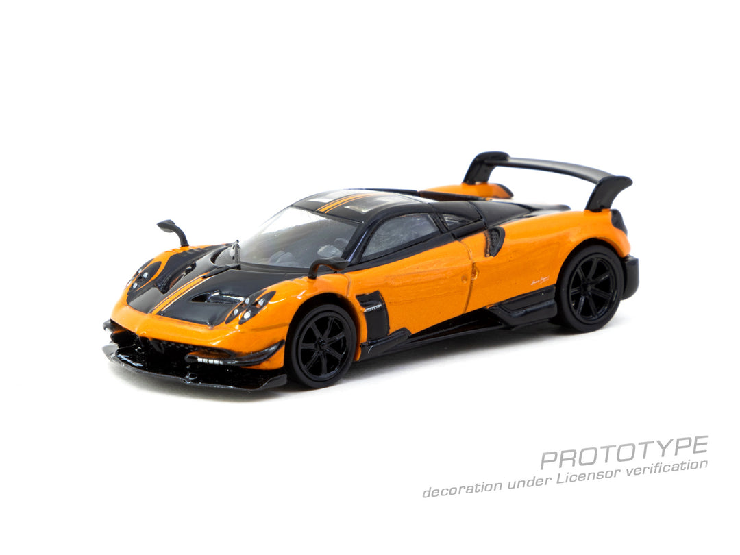 [Preorder] Tarmac Works 1:64 Pagani Huayra BC Arancio Saint Tropez T64G-TL014-OR