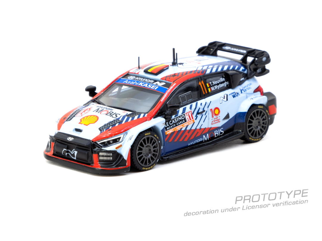 [Preorder] Tarmac Works 1:64 Hyundai i20 N Rally1 Hybrid Rallye Monte-Carlo 2024 Winner T64-089-24MCR11