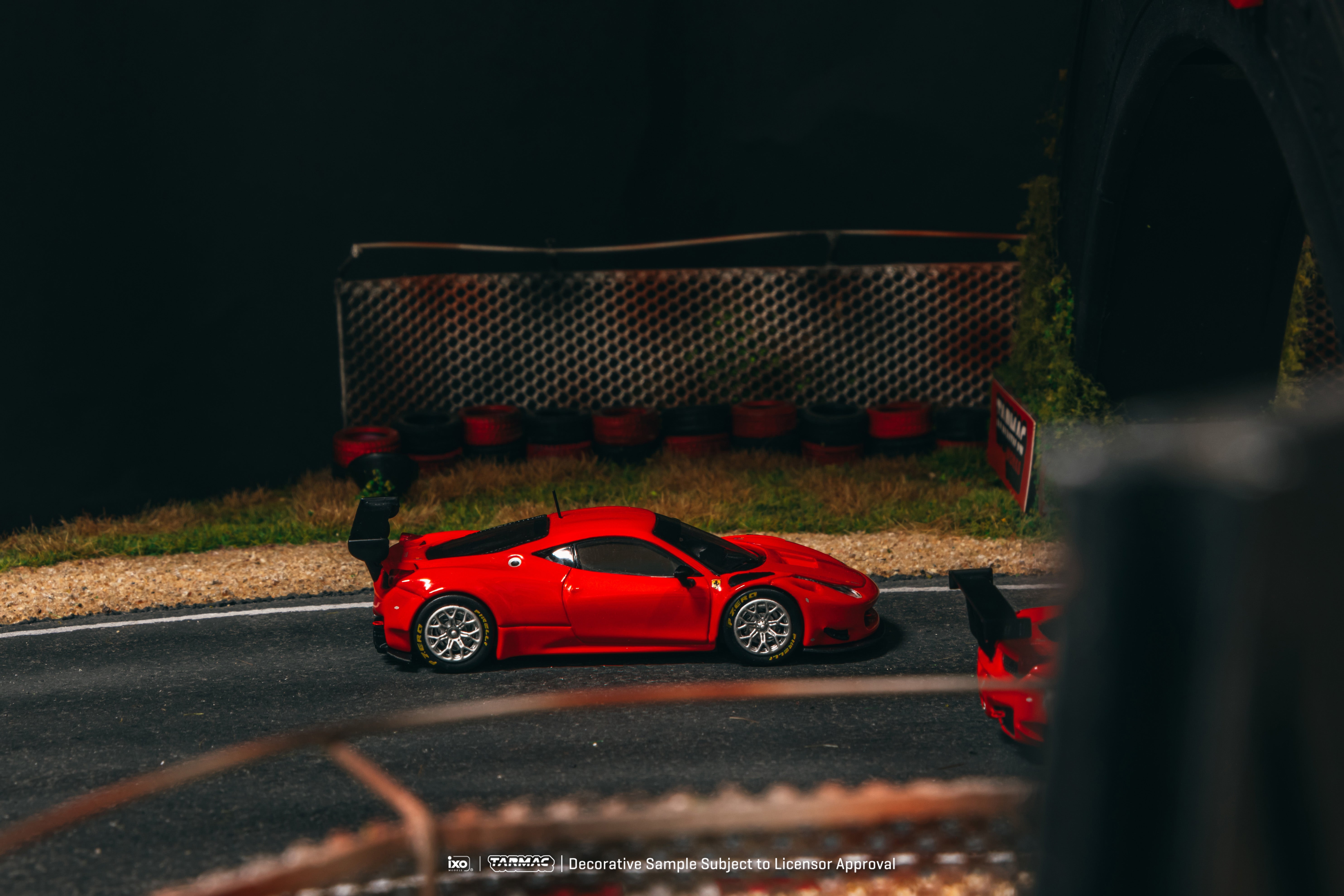 Tarmac Works 1:64 Ferrari 458 Italia GT3 Red T64R-074-RE – Horizon