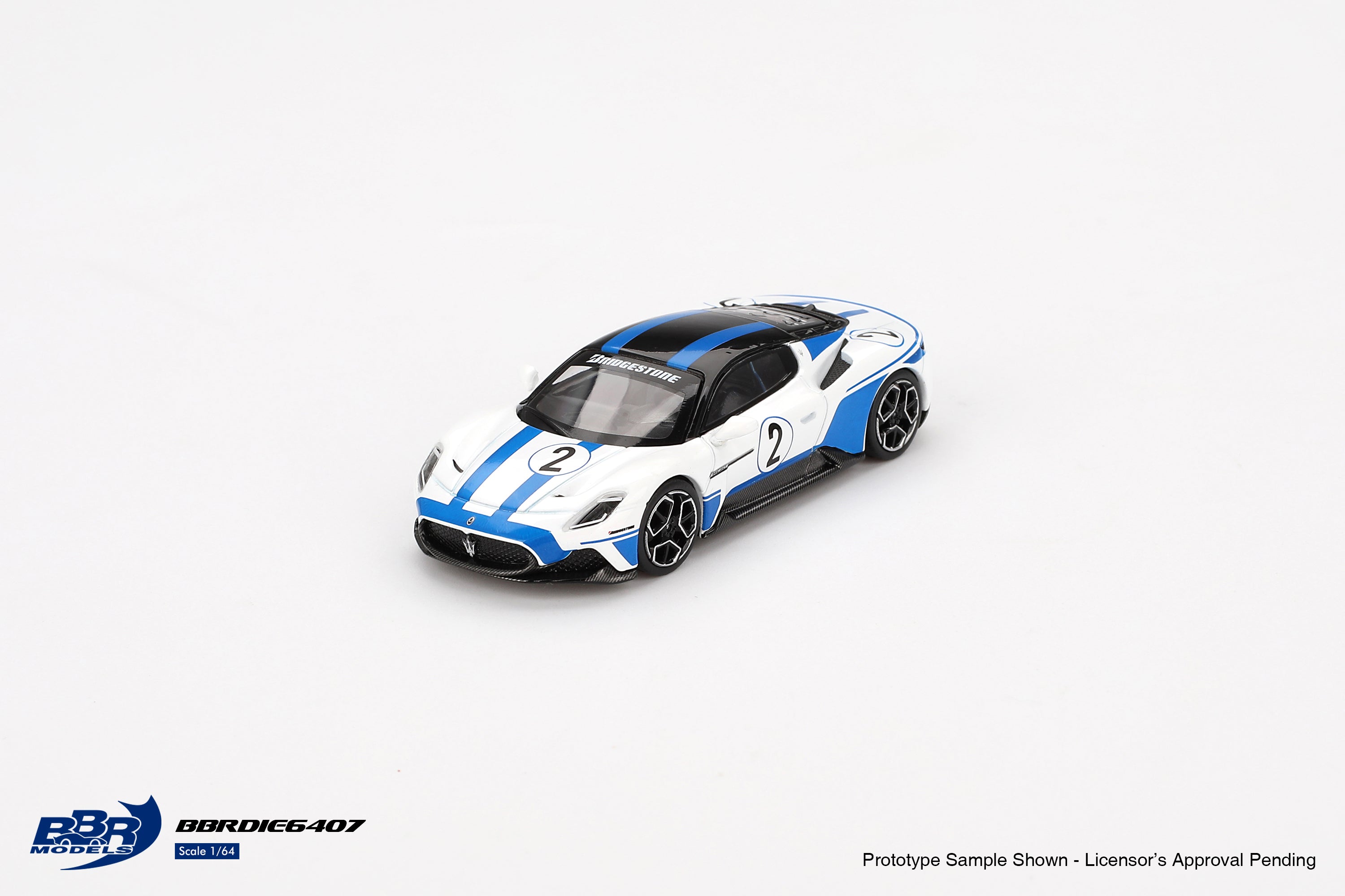 BBR Model 1:64 Maserati MC20 #2 Maserati Performance Experience