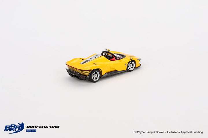 [Preorder] BBR Model 1:64 Ferrari Daytona SP3 Giallo Modena BBRFER64018