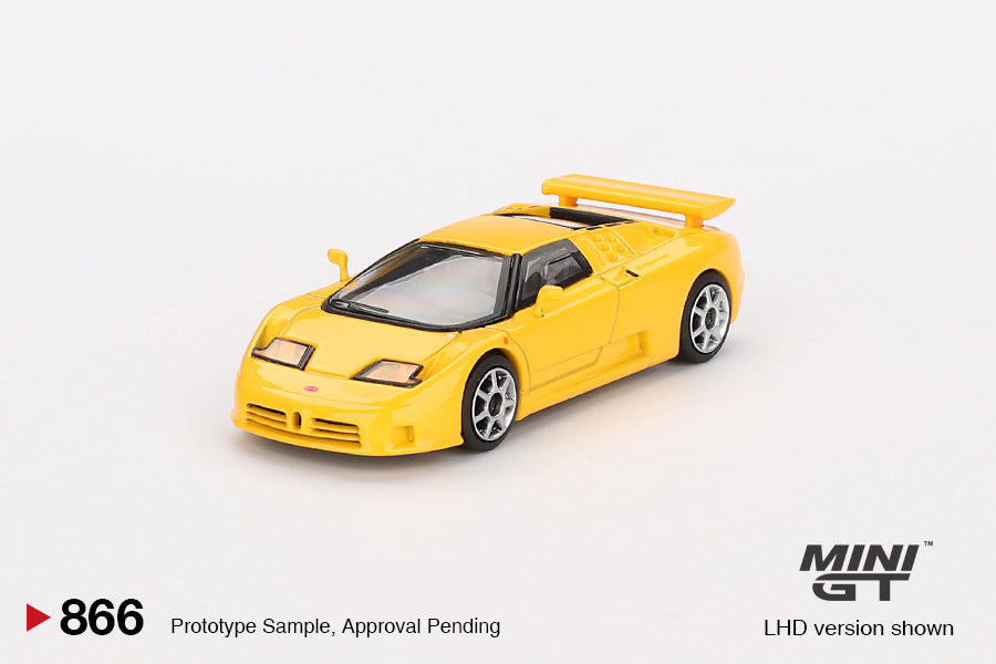 Mini GT 1:64 Bugatti EB110 Super Sport Giallo Bugatti MGT00866