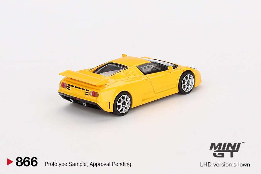 [Preorder] Mini GT 1:64 Bugatti EB110 Super Sport Giallo Bugatti