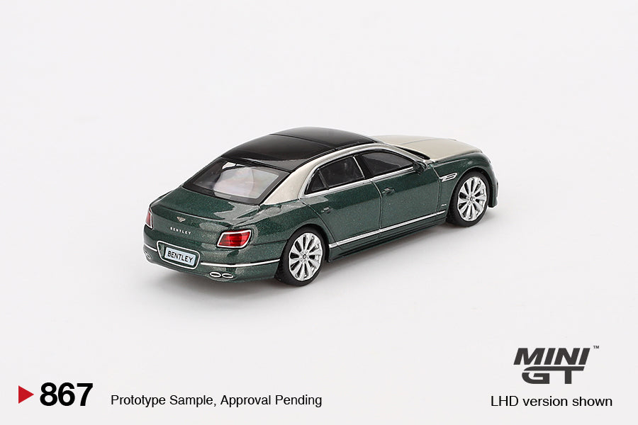 [Preorder] Mini GT 1:64 Bentley Flying Spur White Sand Verdant