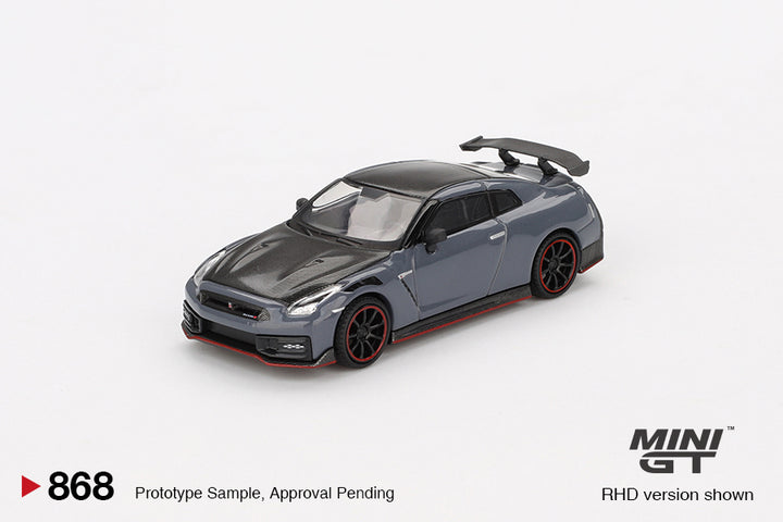 [Preorder] Mini GT 1:64 Nissan GT-R Nismo 2024 NISMO Stealth Gray