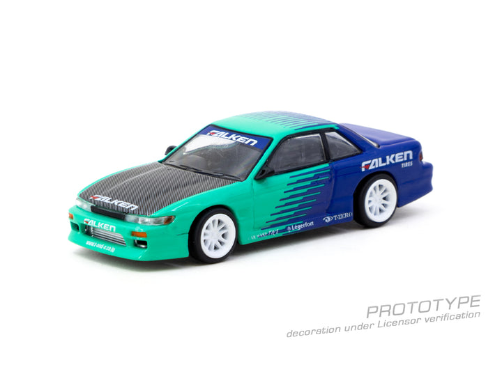 [Preorder] Tarmac Works 1:64 VERTEX Nissan Silvia (S13) Falken T64G-025-FA