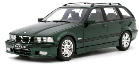 OttO 1:18 BMW E36 328I TOURING M PACK FERN GREEN 386 1997 OT1064
