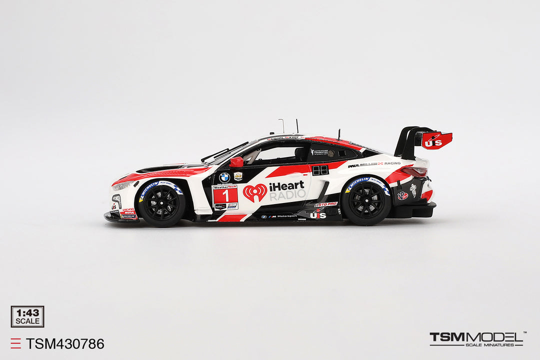 [Preorder] TSM 1:43 BMW M4 GT3 #1 Paul Miller Racing 2024 IMSA Daytona 24 Hrs GTD Pro 3rd Place