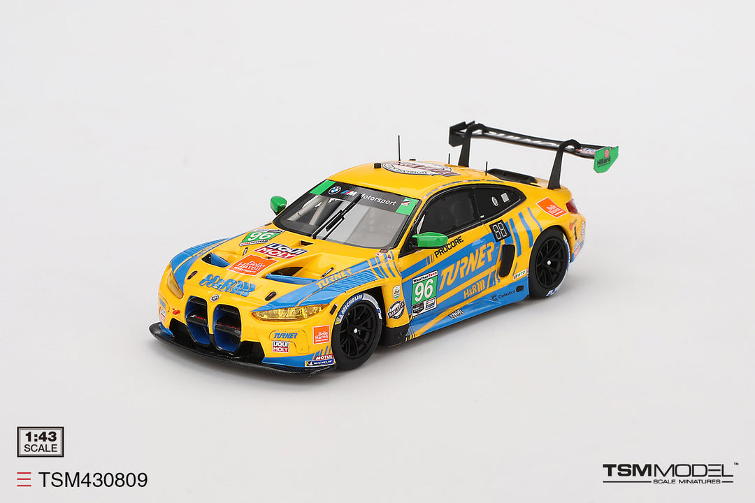 [Preorder] TSM 1:43 BMW M4 GT3 #96 Turner Motorsport 2024 IMSA Daytona 24 Hrs