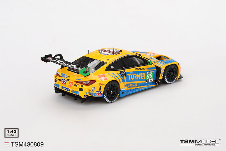 [Preorder] TSM 1:43 BMW M4 GT3 #96 Turner Motorsport 2024 IMSA Daytona 24 Hrs