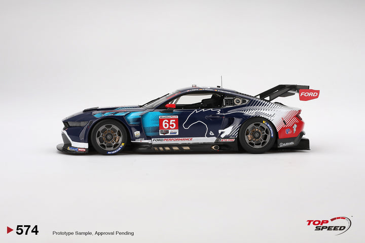 [Preorder] Topspeed 1:18 Ford Mustang GT3 #65 Ford Multimatic Motorsports 2024 IMSA Daytona 24 Hrs