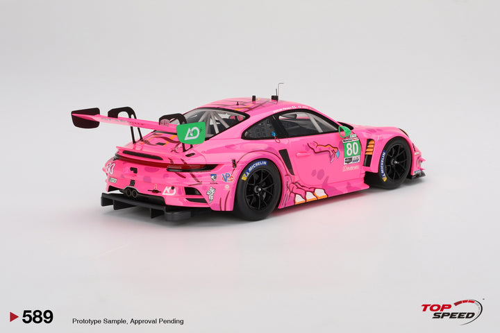 [Preorder] Topspeed 1:18 Porsche 911 GT3 R #80 AO Racing 2023 IMSA Michelin GT Challenge at VIR