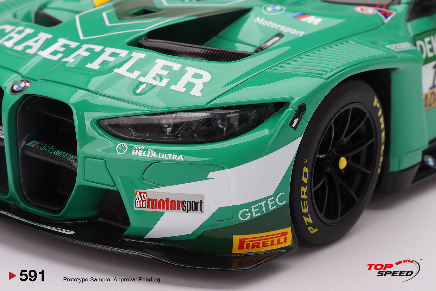 BMW M4 DTM 2018 1/18スケールミニカー TOP SPEED 1/18スケールミニカー BMW M Team Studie Studie BMW