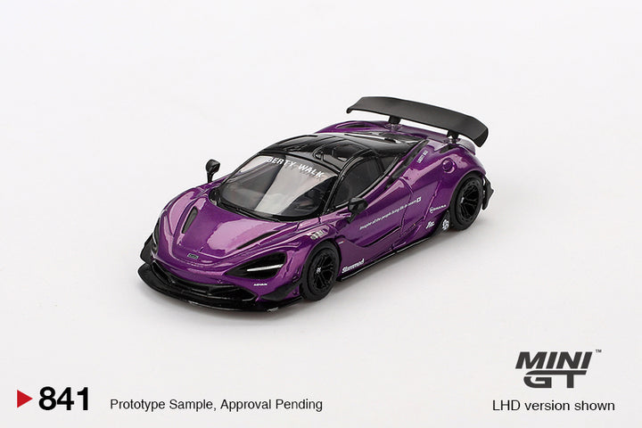 [Preorder] Mini GT 1:64 McLaren 720S LB★Works Purple MGT00841