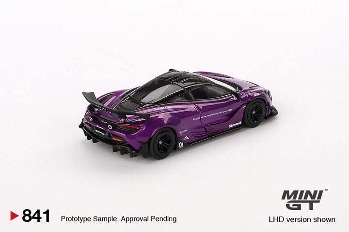 [Preorder] Mini GT 1:64 McLaren 720S LB★Works Purple MGT00841