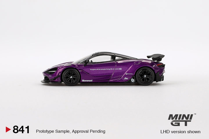 [Preorder] Mini GT 1:64 McLaren 720S LB★Works Purple MGT00841