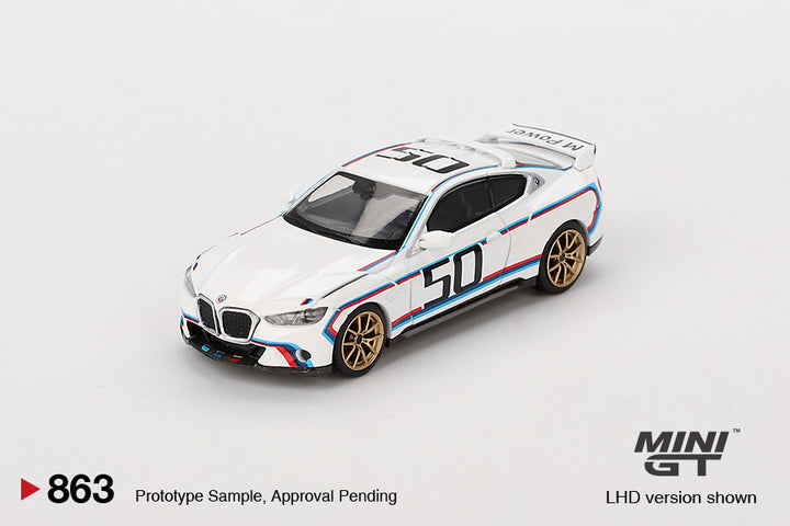 [Preorder] Mini GT 1:64 BMW 3.0 CSL White MGT00863