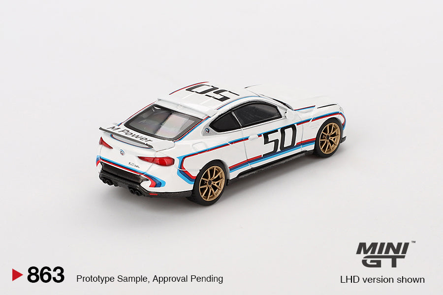 [Preorder] Mini GT 1:64 BMW 3.0 CSL White MGT00863