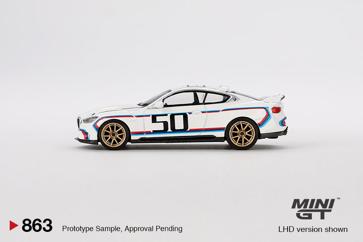 [Preorder] Mini GT 1:64 BMW 3.0 CSL White MGT00863