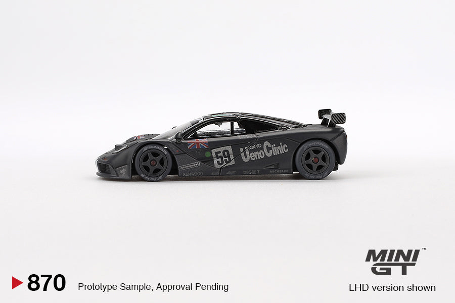 [Preorder] Mini GT 1:64 McLaren F1 GTR #59 1995 Le Mans 24Hr Winner Post-Race Weathered MGT00870