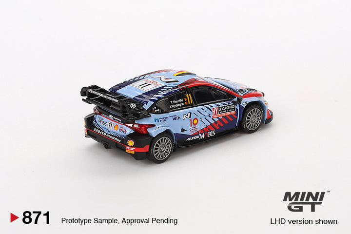 [Preorder] Mini GT 1:64 Hyundai i20 N Rally1 Hybrid #11 2024 Rallye Monte-Carlo Winner MGT00871