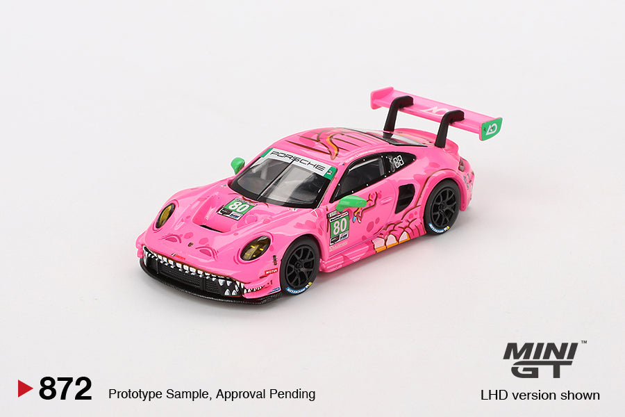 Mini GT 1:64 Porsche 911 GT3 R #80 AO Racing 2023 IMSA VIRginia Roxy MGT00872