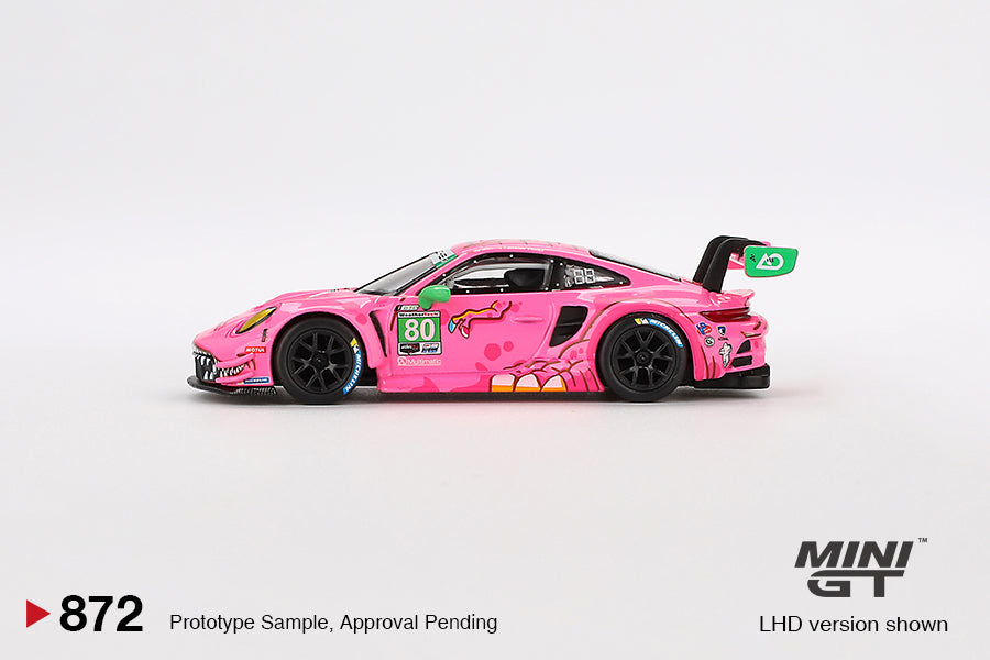 [Preorder] Mini GT 1:64 Porsche 911 GT3 R #80 AO Racing 2023 IMSA VIRginia Roxy MGT00872