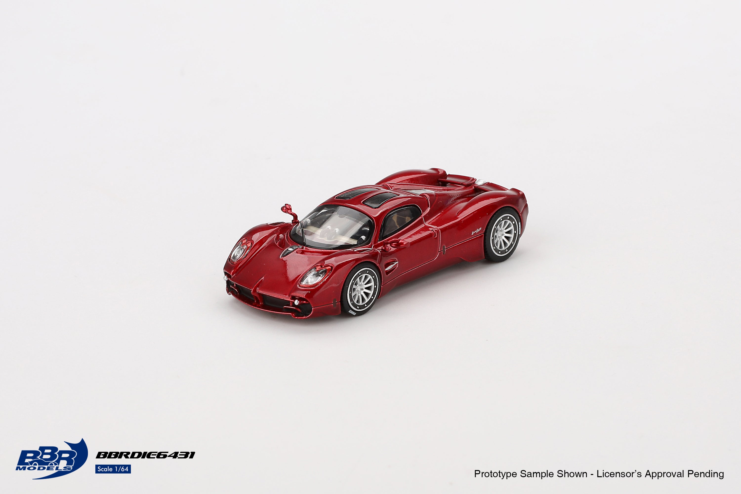 BBR Model 1:64 Pagani Utopia Dubai Red BBRDIE6431 – Horizon Diecast