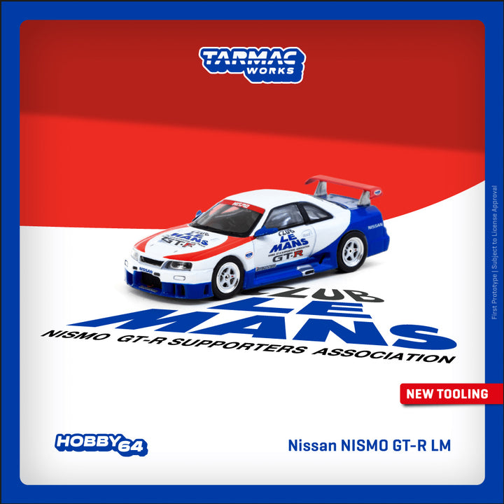 Tarmac Works 1:64 Nissan NISMO GT-R LM Test Car T64-067-TC