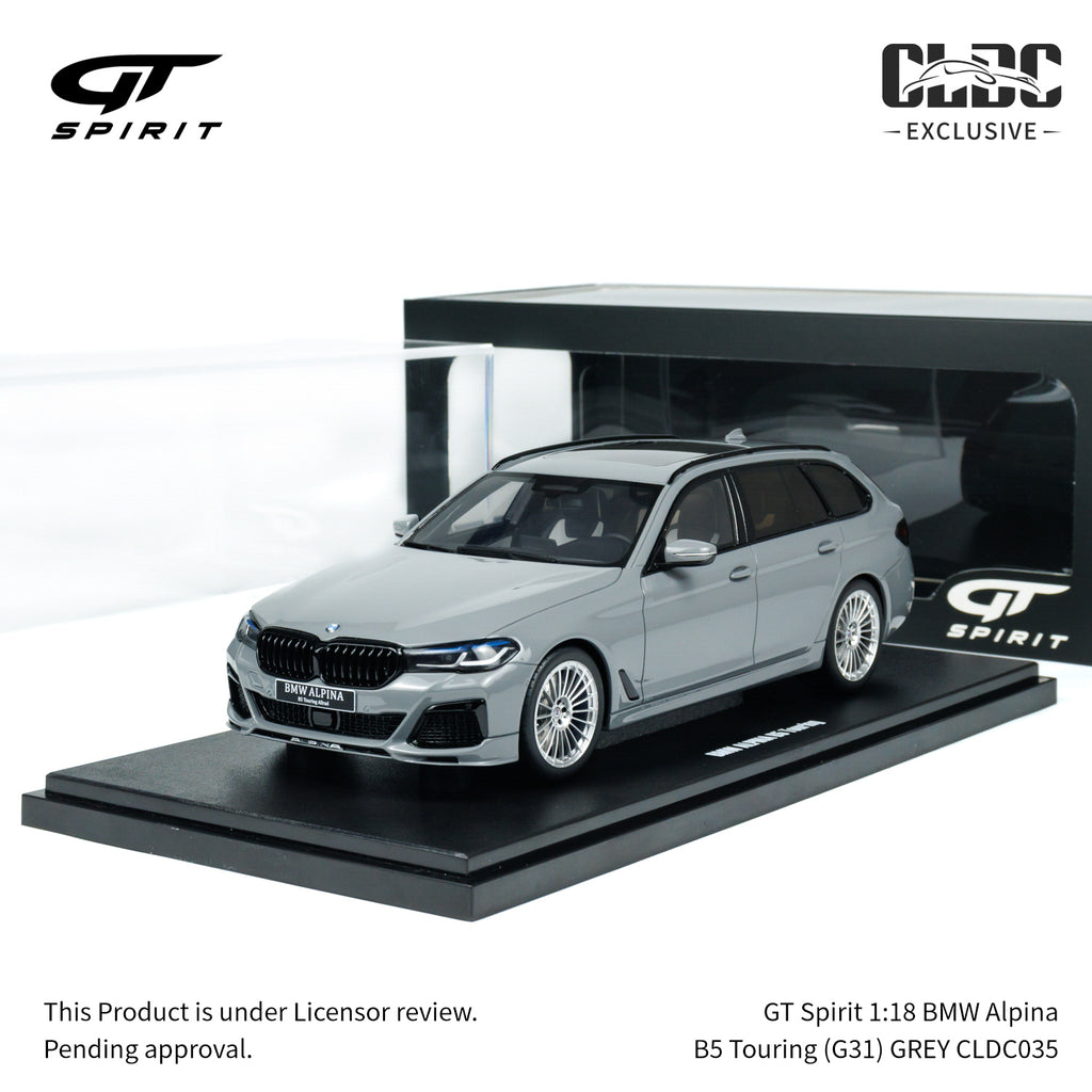 GT Spirit 1:18 BMW Alpina B5 Touring (G31) GREY w/Display Case