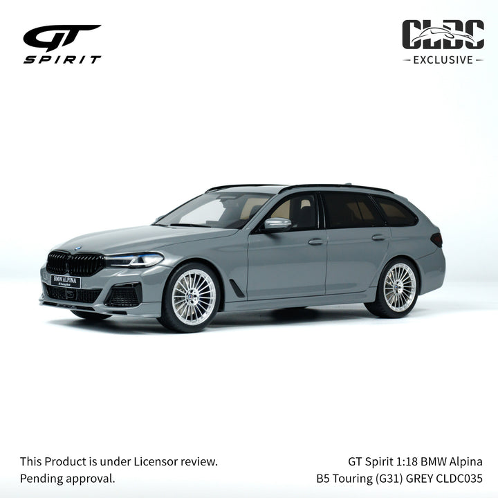 [Preorder] GT Spirit 1:18 BMW Alpina B5 Touring (G31) GREY w/Display Case